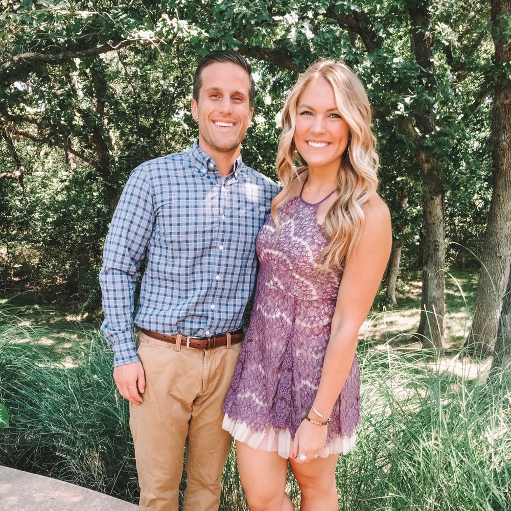 Purple Lace Mini Dress